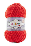 Alize Velluto 421 - Pomegranate Flower