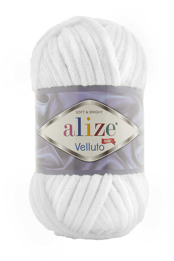 Alize Velluto 55 - White