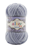 Alize Velluto 87 - Dark Grey