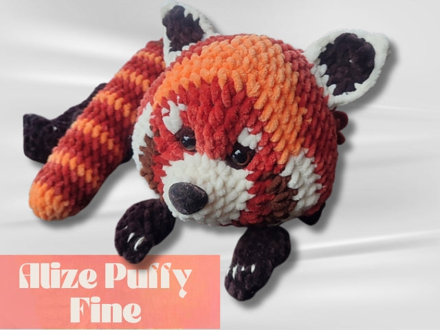 Alize Puffy Fine 261 - Red Coffee