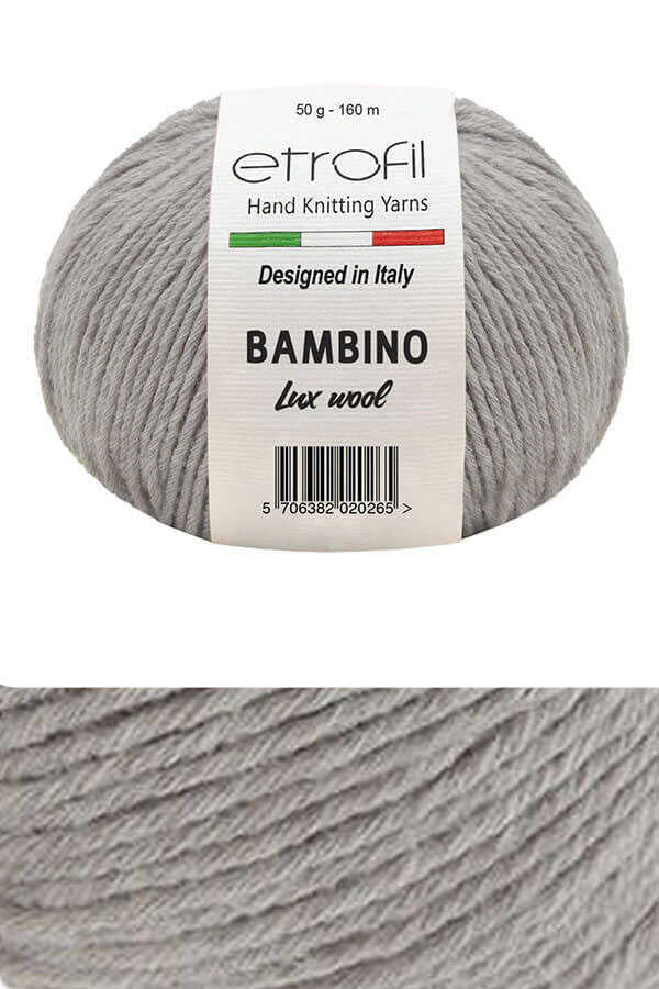 Etrofil Bambino Lux Wool - 70086 Gray
