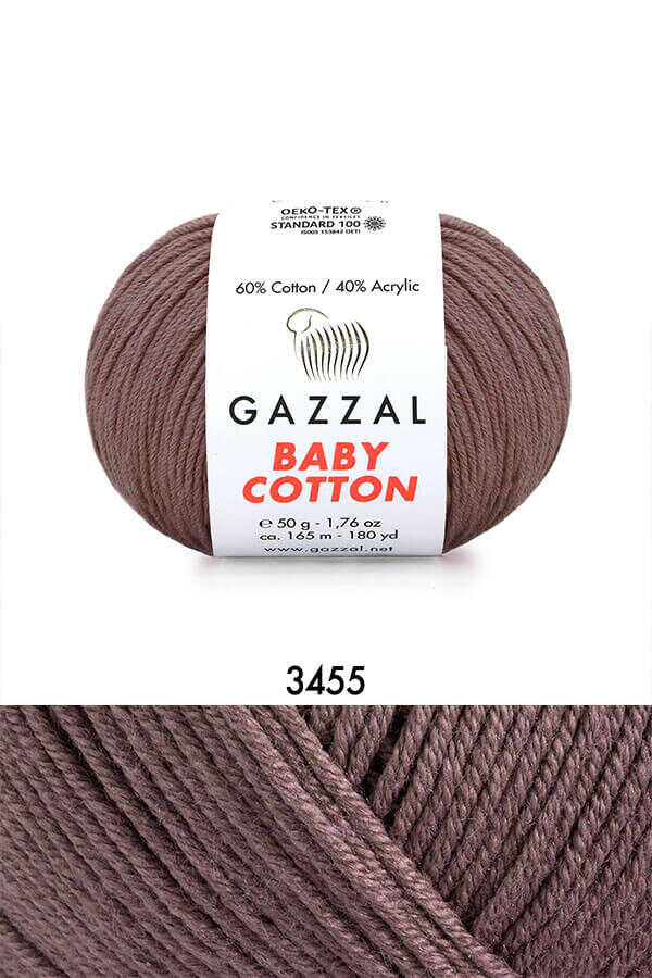 Gazzal Baby Cotton 3455 - Mink