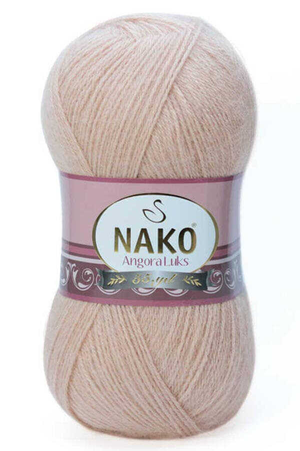 Nako Angora Luks 10042 - Light Skin