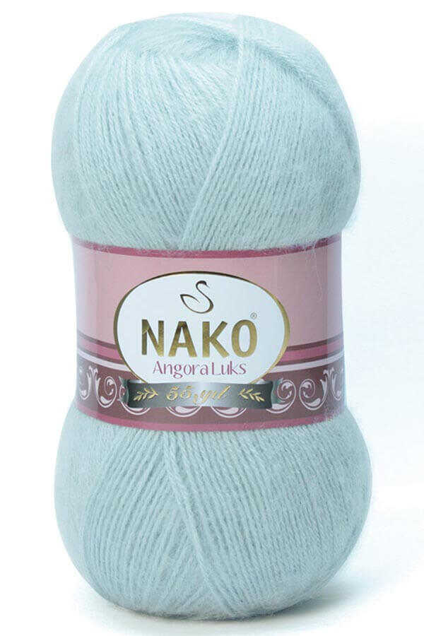 Nako Angora Luks 10471 - Palace Mint