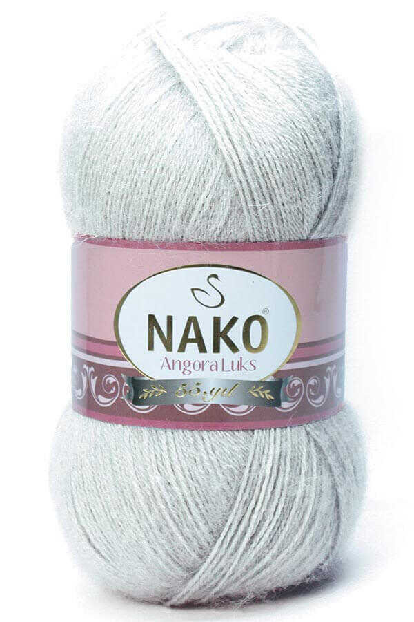 Nako Angora Luks 969 - Silver Grey