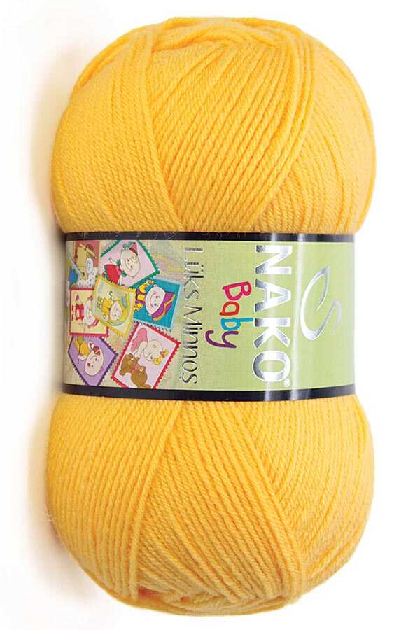 Nako Luks Minnos 184 - Yellow