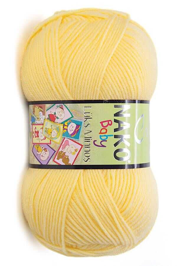 Nako Luks Minnos 215 - Straw Yellow