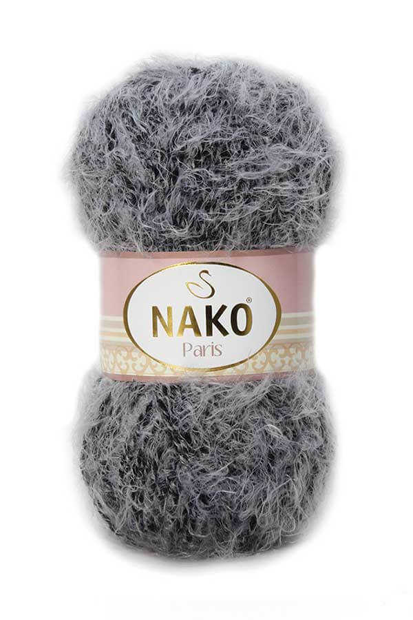 Nako Paris 21305 - Grey Black Muline