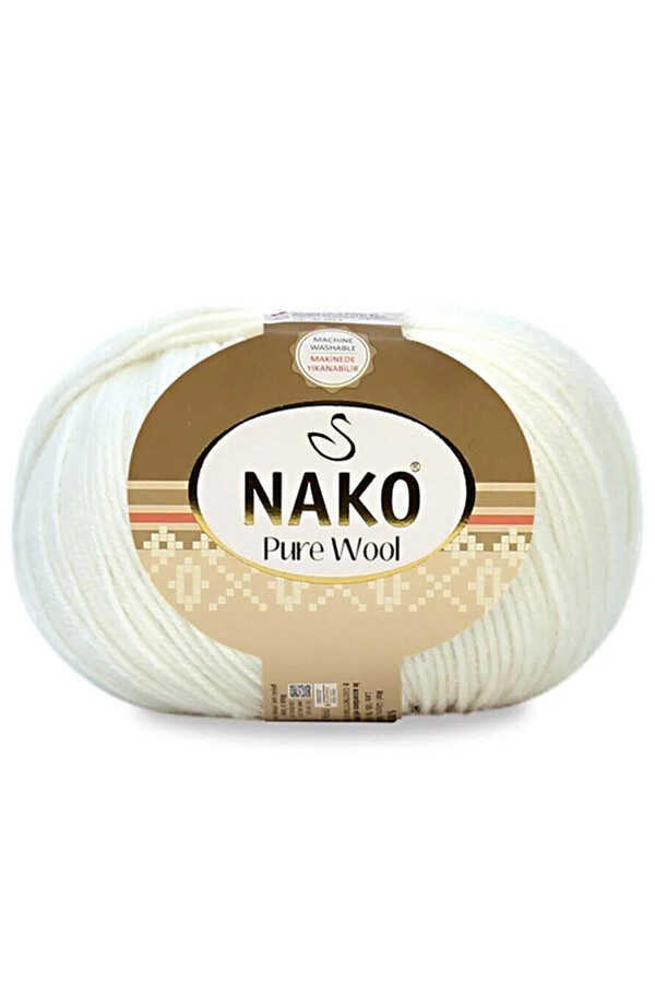 Nako Pure Wool 208 - White