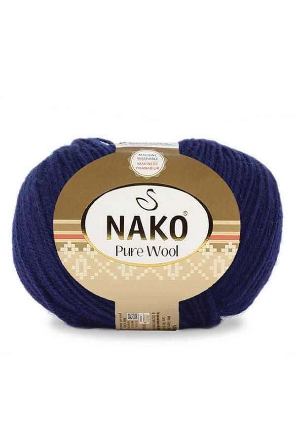 Nako Pure Wool - Navy Blue