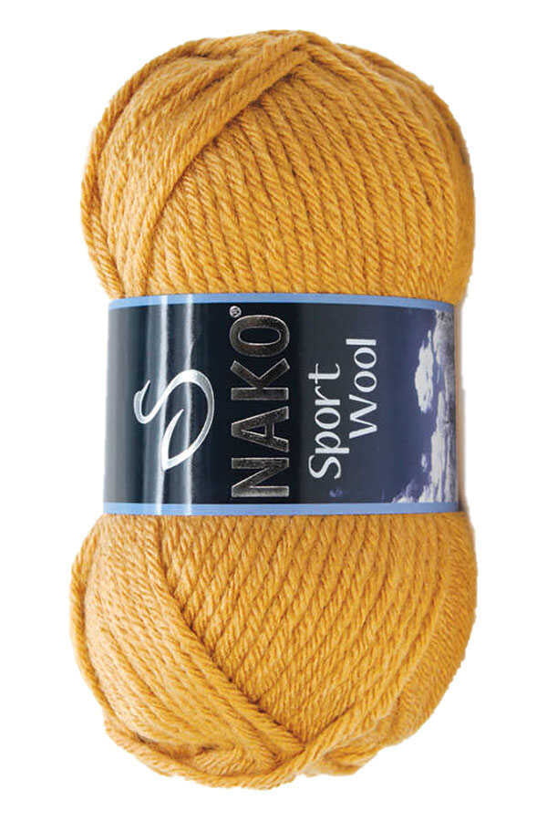 Nako Sport Wool 10129 : - Mustard