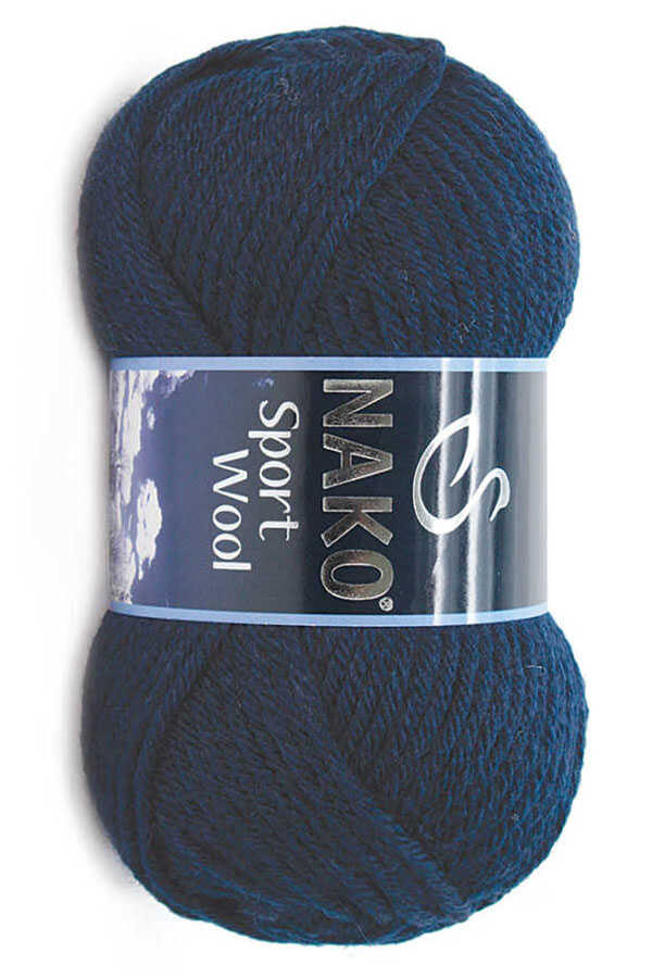 Nako Sport Wool : - Navy Blue