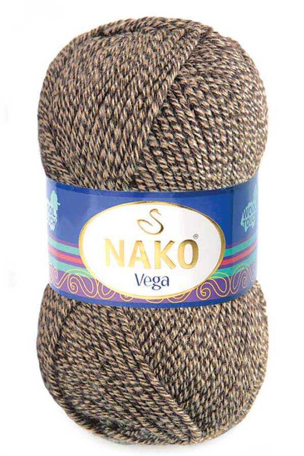 Nako Vega 21299 - Brown Beige Muline