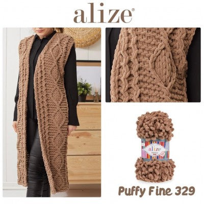 Alize Puffy Fine 340 - Soft Powder