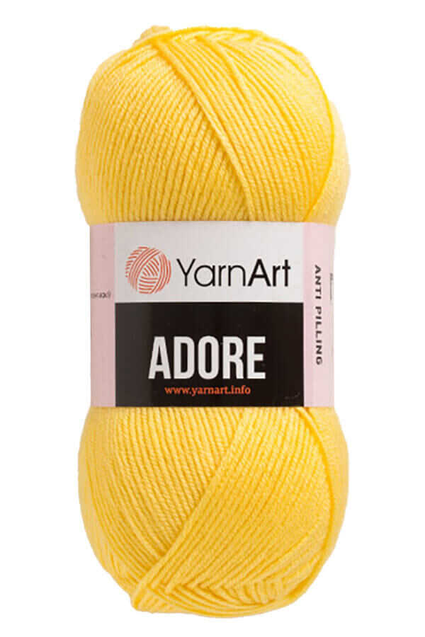 Yarnart Adore -  332 Light Yellow