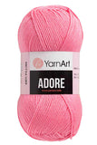 Yarnart Adore -  339 Candy Pink