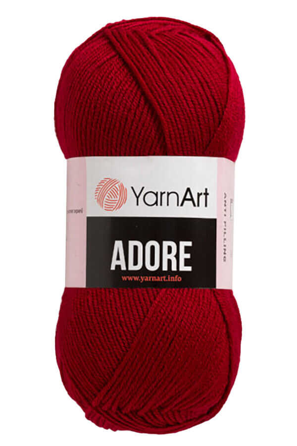 Yarnart Adore -  353 Dark Red