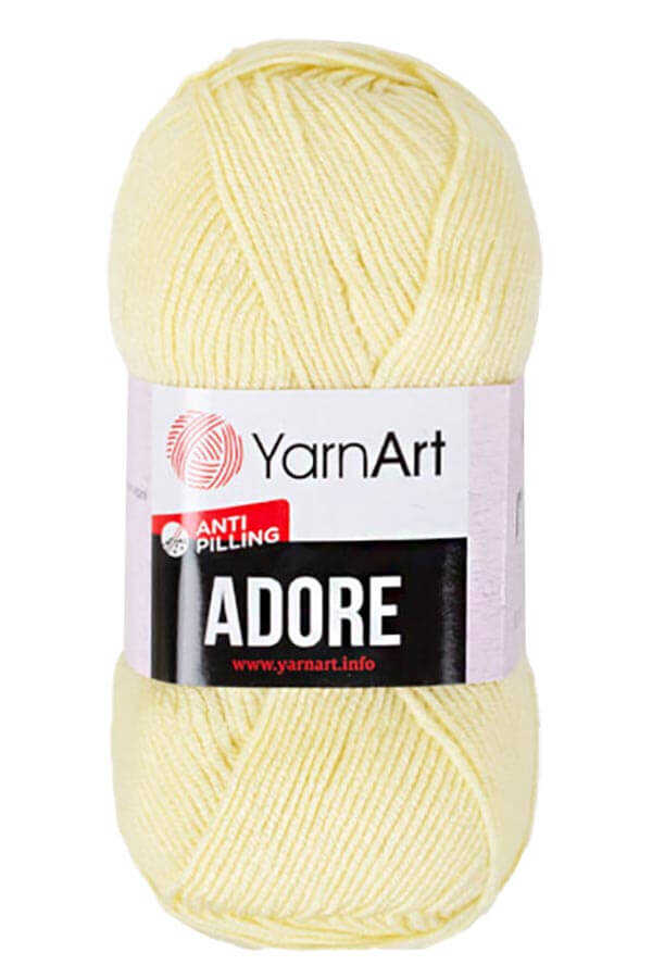 Yarnart Adore -  356 Lemonade Yellow