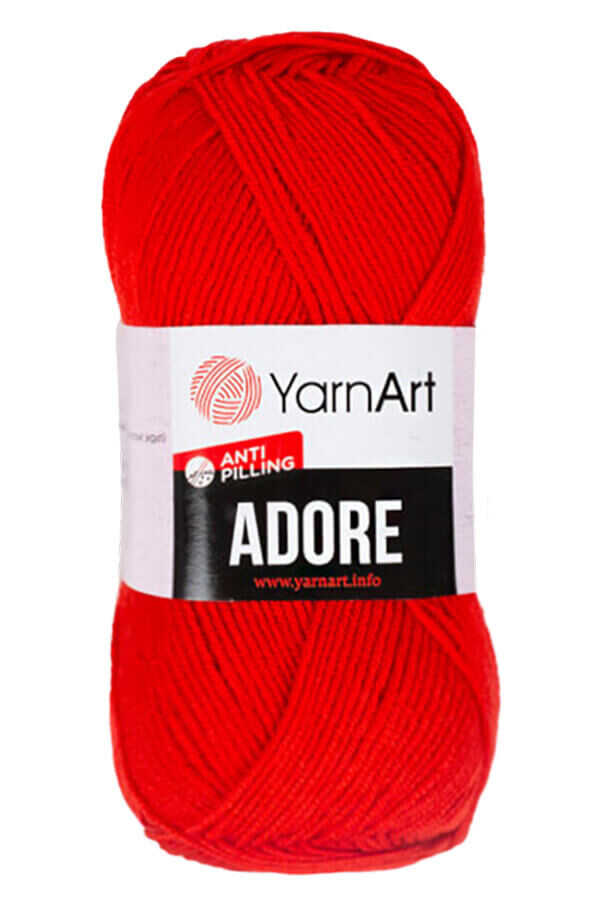 Yarnart Adore -  371 Red