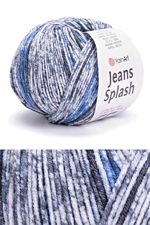 Yarnart Jeans Splash 953 Yarn a Lot