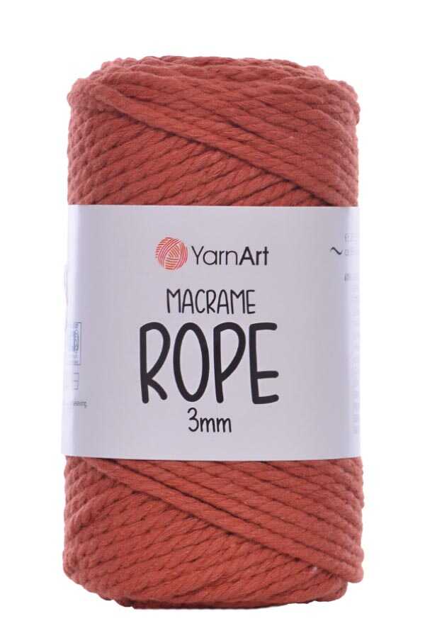 Yarnart Macrame Rope -  3MM 785 Tile